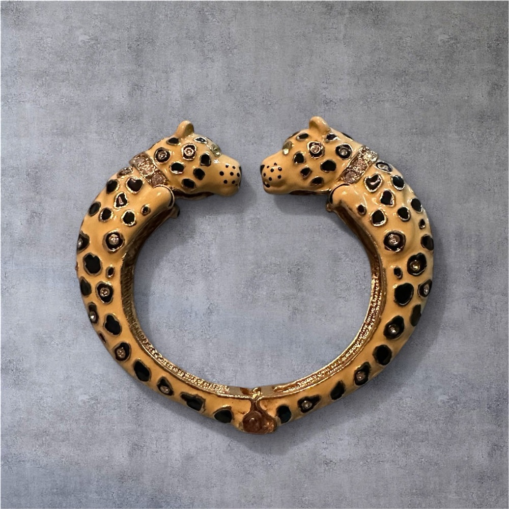 Vintage Chico’s Cheetah Cuff